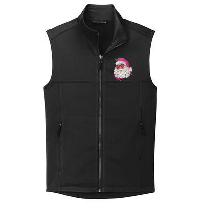 Cool Groovy Sana Claus Holiday Funny Collective Smooth Fleece Vest