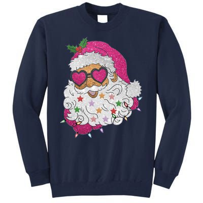 Cool Groovy Sana Claus Holiday Funny Tall Sweatshirt