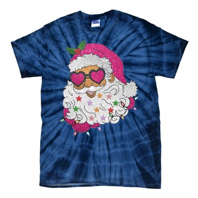 Cool Groovy Sana Claus Holiday Funny Tie-Dye T-Shirt