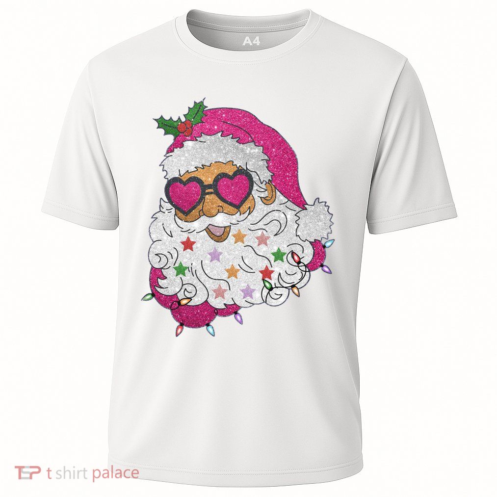 Cool Groovy Sana Claus Holiday Funny Performance Shirt
