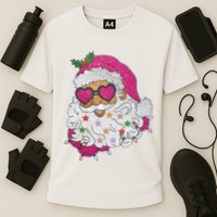 Cool Groovy Sana Claus Holiday Funny Cooling Performance Crew T-Shirt