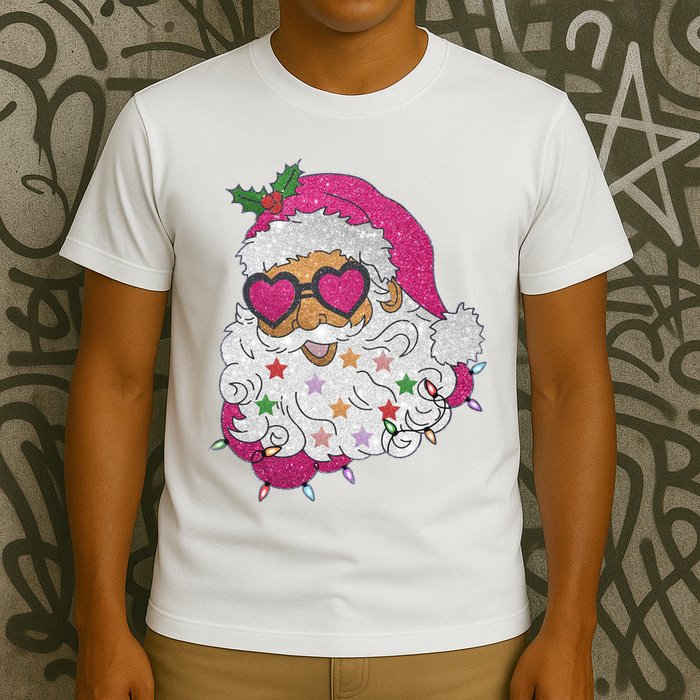 Cool Groovy Sana Claus Holiday Funny T-Shirt