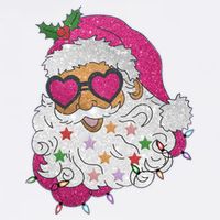 Cool Groovy Sana Claus Holiday Funny Button