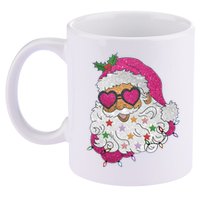 Cool Groovy Sana Claus Holiday Funny 11oz C Handle Ceramic Mug