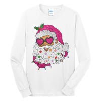 Cool Groovy Sana Claus Holiday Funny Tall Long Sleeve T-Shirt