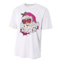 Cool Groovy Sana Claus Holiday Funny Performance Sprint T-Shirt