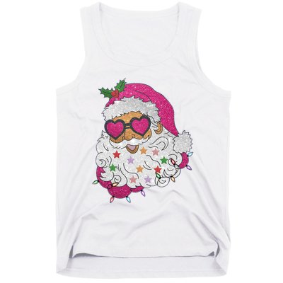 Cool Groovy Sana Claus Holiday Funny Tank Top