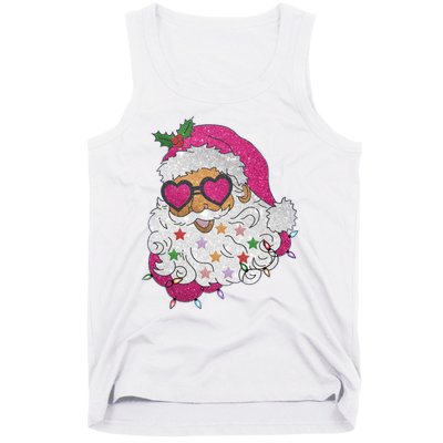 Cool Groovy Sana Claus Holiday Funny Tank Top