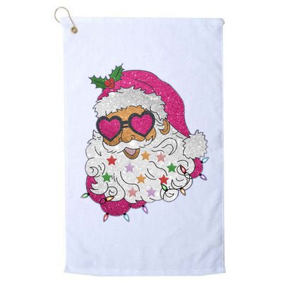 Cool Groovy Sana Claus Holiday Funny Golf Towel