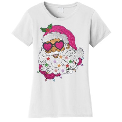 Cool Groovy Sana Claus Holiday Funny Women's T-Shirt