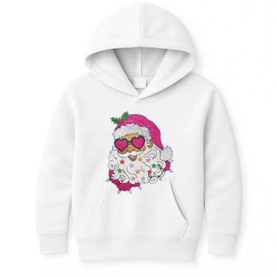 Cool Groovy Sana Claus Holiday Funny Kids Hoodie