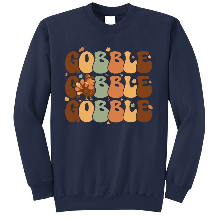 Cute Gobble Turkey Thanksgiving Sweatshirt