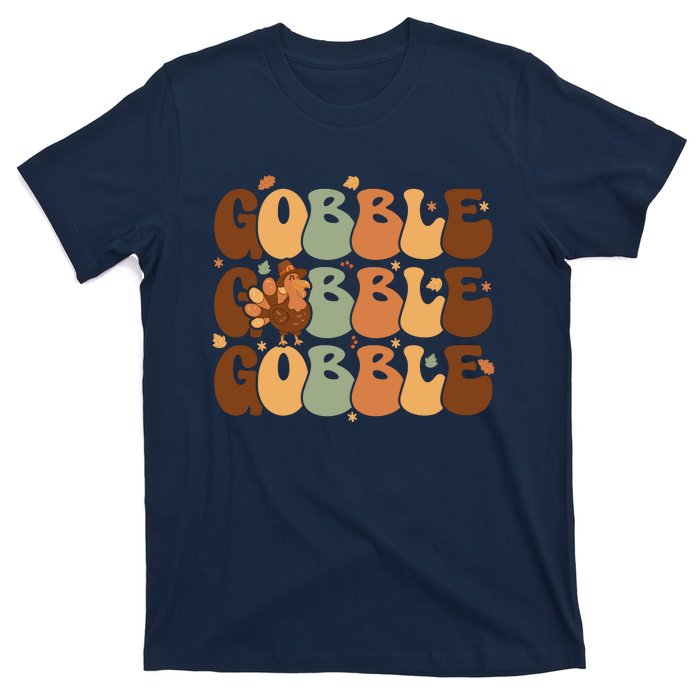 Cute Gobble Turkey Thanksgiving T-Shirt