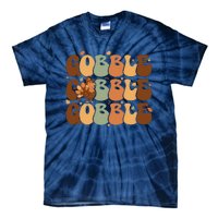 Cute Gobble Turkey Thanksgiving Tie-Dye T-Shirt