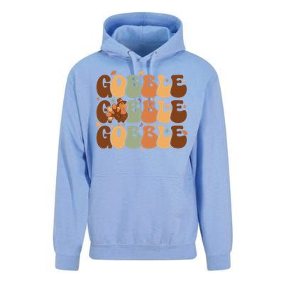 Cute Gobble Turkey Thanksgiving Unisex Surf Hoodie