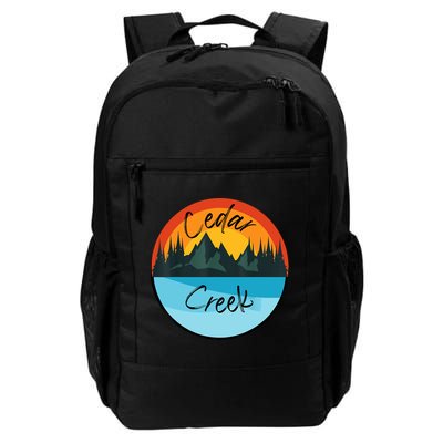 Camping Graphic Tee. Cedar Creek Backpack