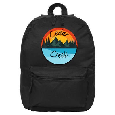 Camping Graphic Tee. Cedar Creek 16 in Basic Backpack