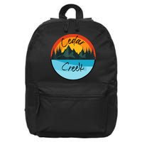 Camping Graphic Tee. Cedar Creek 16 in Basic Backpack