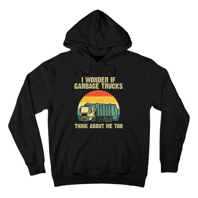 Cool Garbage Truck For Trash Waste Management Hoodie