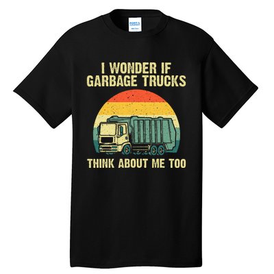 Cool Garbage Truck For Trash Waste Management Tall T-Shirt