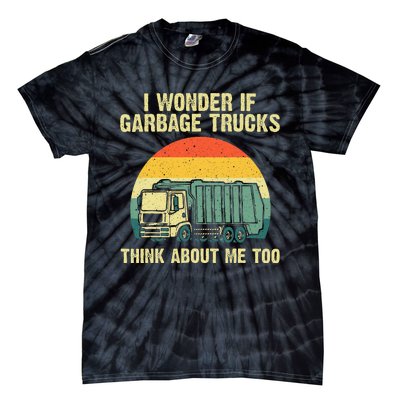 Cool Garbage Truck For Trash Waste Management Tie-Dye T-Shirt