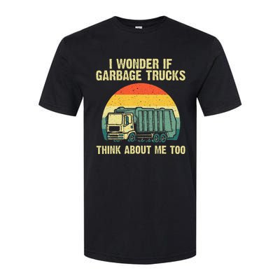 Cool Garbage Truck For Trash Waste Management Softstyle CVC T-Shirt