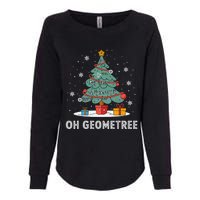 Christmas Geometry Teacher Xmas Math Equations Geometreetree Womens California Wash Sweatshirt