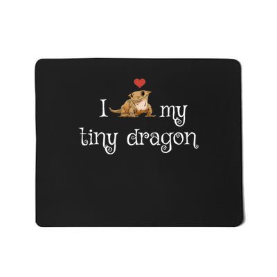 Crested Gecko Tiny Dragon Gecko Lover Cute Crestie Lizard Gift Mousepad