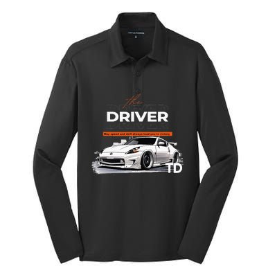 Car Guy Td 5 Silk Touch Performance Long Sleeve Polo