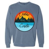 Camping Graphic Tee. Cedar Creek Graphic Tee. Garment-Dyed Sweatshirt