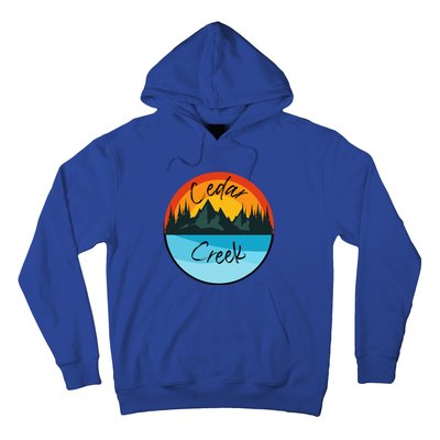 Camping Graphic Tee. Cedar Creek Graphic Tee. Hoodie