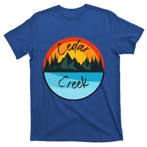 Camping Graphic Tee. Cedar Creek Graphic Tee. T-Shirt