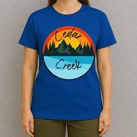 Camping Graphic Tee. Cedar Creek Graphic Tee. T-Shirt