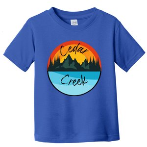 Camping Graphic Tee. Cedar Creek Graphic Tee. Toddler T-Shirt