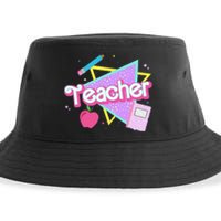 Cute Ghost Team Pre K Boo Crew Halloween Teacher Student Sustainable Bucket Hat