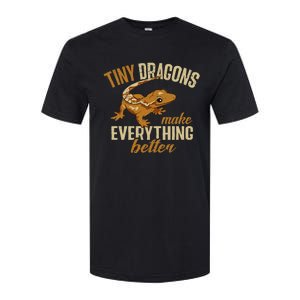 Crested Gecko Tiny Dragons Make Everything Better Softstyle CVC T-Shirt