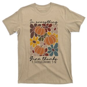 Christian Give Thanks Bible Verse T-Shirt