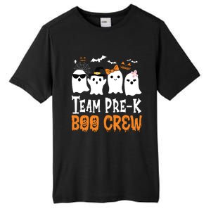 Cute Ghost Team Pre K Boo Crew Halloween Teacher Student Tall Fusion ChromaSoft Performance T-Shirt