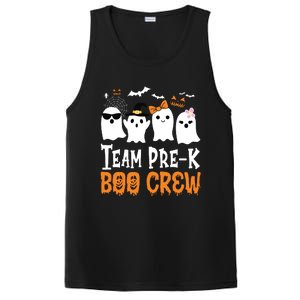 Cute Ghost Team Pre K Boo Crew Halloween Teacher Student PosiCharge Competitor Tank