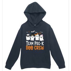 Cute Ghost Team Pre K Boo Crew Halloween Teacher Student Urban Pullover Hoodie