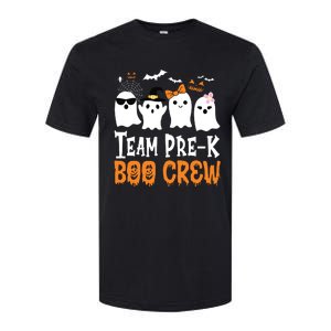 Cute Ghost Team Pre K Boo Crew Halloween Teacher Student Softstyle CVC T-Shirt