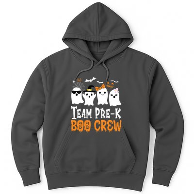 Cute Ghost Team Pre K Boo Crew Halloween Teacher Student Hoodie