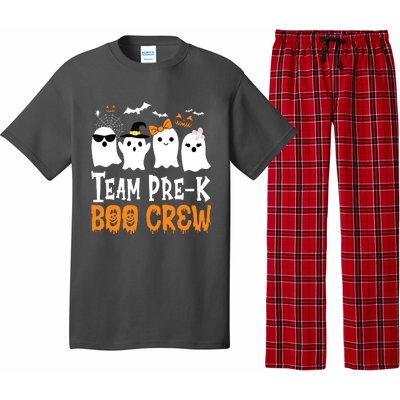 Cute Ghost Team Pre K Boo Crew Halloween Teacher Student Pajama Set