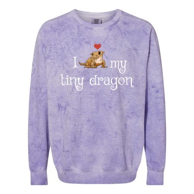 Crested Gecko Tiny Dragon Gecko Lover Cute Crestie Lizard Gift Colorblast Crewneck Sweatshirt