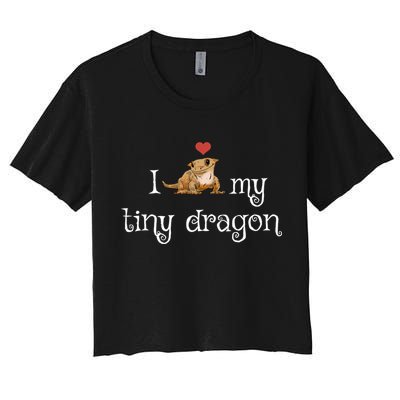 Crested Gecko Tiny Dragon Gecko Lover Cute Crestie Lizard Gift Crop Top