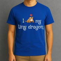 Crested Gecko Tiny Dragon Gecko Lover Cute Crestie Lizard Gift T-Shirt