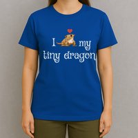 Crested Gecko Tiny Dragon Gecko Lover Cute Crestie Lizard Gift T-Shirt