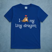 Crested Gecko Tiny Dragon Gecko Lover Cute Crestie Lizard Gift T-Shirt