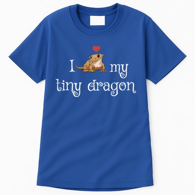 Crested Gecko Tiny Dragon Gecko Lover Cute Crestie Lizard Gift Tall T-Shirt