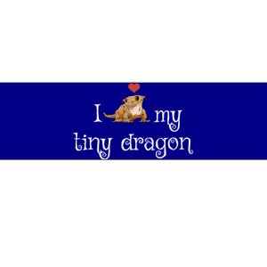 Crested Gecko Tiny Dragon Gecko Lover Cute Crestie Lizard Gift Bumper Sticker